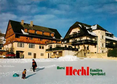 AK / Ansichtskarte 73881547 Tauplitz_Steiermark_AT Horst Hechl Familien Sporthotel 