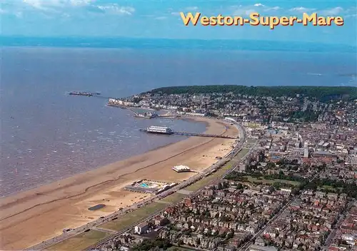 AK / Ansichtskarte  Weston-super-Mare_North_Somerset Fliegeraufnahme 