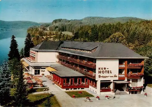 AK / Ansichtskarte  Titisee-Neustadt Kurhotel Brugger am See Titisee-Neustadt