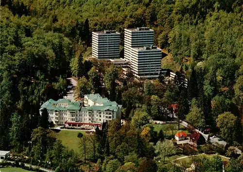 AK / Ansichtskarte  Bad_Harzburg Harzburger Hof und Intermar Fliegeraufnahme Bad_Harzburg