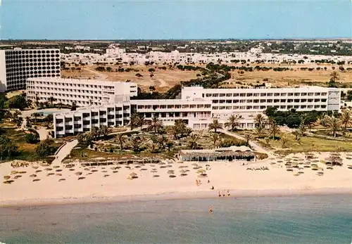 AK / Ansichtskarte 73881631 Sousse_Tunesie Hotel El Ksar Fliegeraufnahme 