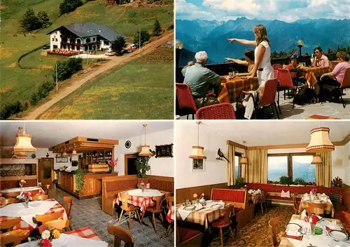 AK / Ansichtskarte  Voeran_Verano_Alto_Adige_IT Pension Gasthof Alpenrose Gastraeume Terrasse 