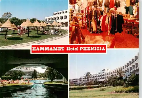 AK / Ansichtskarte  Hammamet_Tunesie Hotel Phenicia Liegewiese Swimmingpool Verkaufsraum 