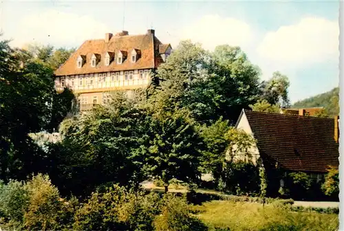 AK / Ansichtskarte  Bad_Eilsen Hotel Schloss Arensburg Bad_Eilsen