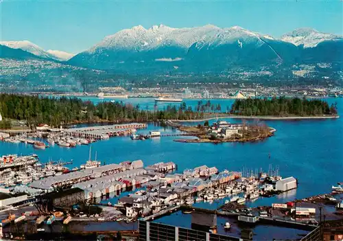 AK / Ansichtskarte  Vancouver_BC_Canada Harbour Air view 