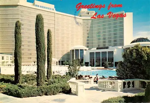 AK / Ansichtskarte 73881668 Las_Vegas_Nevada Poolside Caesars Palace On the Strip 