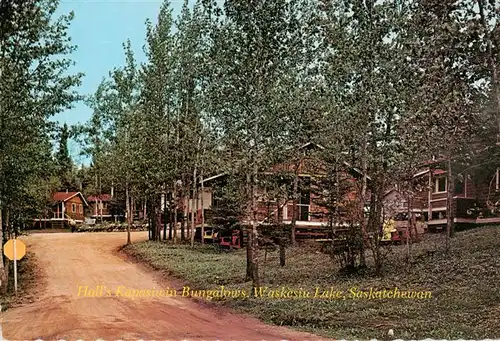 AK / Ansichtskarte  Saskatchewan Halls Kapasiwin Bungalows Waskesia Lake Saskatchewan