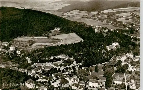 AK / Ansichtskarte  Bad_Salzschlirf Fliegeraufnahme Bad_Salzschlirf