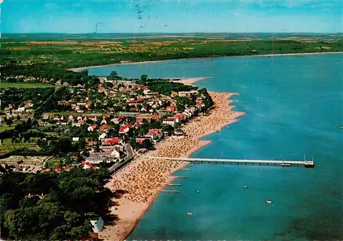 AK / Ansichtskarte  Niendorf__Ostseebad_Timmendorferstrand Fliegeraufnahme 