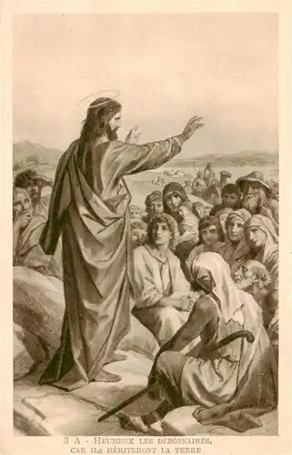 AK / Ansichtskarte  Cartigny_Geneve Heureux les debonnaires car ils heriteront la terre Cartigny Geneve