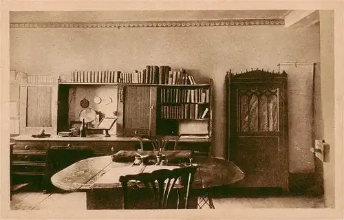 AK / Ansichtskarte  Weimar__Thueringen Goethehaus Arbeitszimmer Goethe Nationalmuseum 