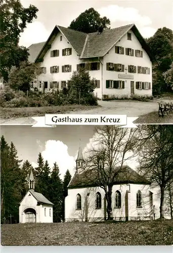 AK / Ansichtskarte  Altusried Gasthaus zum Kreu Wallfahrt und Ausflugskirche Gschnaidt Altusried