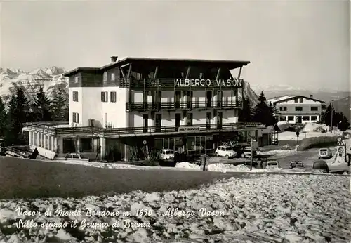 AK / Ansichtskarte 73881910 Vason_di_Monte_Bondone_1650m_IT Albergo Vason 