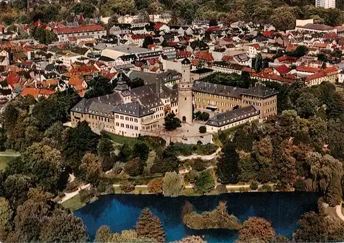 AK / Ansichtskarte  Bad_Homburg Fliegeraufnahme mit Schloss Bad_Homburg