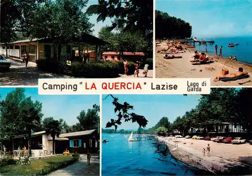 AK / Ansichtskarte 73881941 Lazise_Lago_di_Garda_IT Camping La Quercia Strand Bungalows 