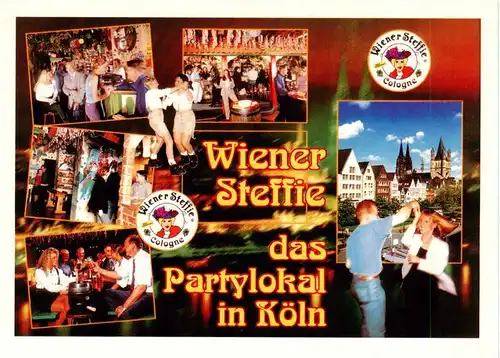 AK / Ansichtskarte  Koeln__Rhein Wiener Steffie Partylokal Details 