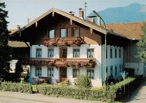 AK / Ansichtskarte  Grassau_Chiemgau Ferien auf dem Bauernhof bei Fam Kreuz Grassau Chiemgau