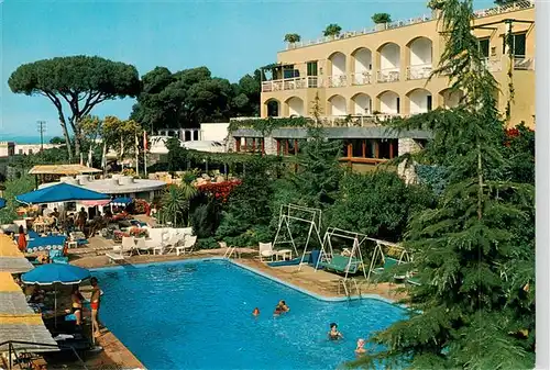 AK / Ansichtskarte 73881973 Ana_Capri_Anacapri_IT Europa Palace Hotel Pool 