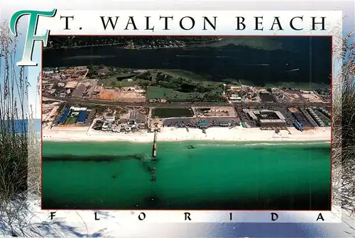 AK / Ansichtskarte  Fort_Walton_Beach_Florida_USA Fliegeraufnahme 