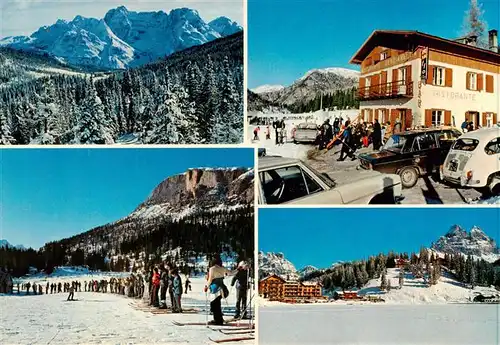 AK / Ansichtskarte  Misurina_Veneto_IT Ristorante Genzianella Tre Cime Skipisten 