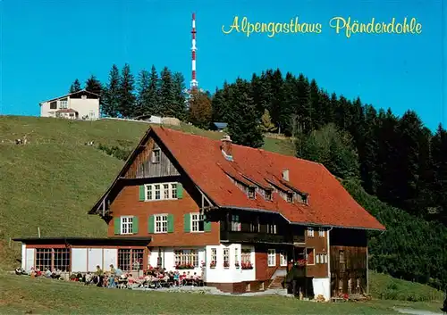 AK / Ansichtskarte  Lochau_Bregenz_Vorarlberg Alpengasthaus Pfaenderdohle Lochau_Bregenz_Vorarlberg