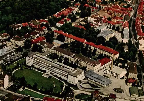 AK / Ansichtskarte  Muenchen Krankenhaus rechts der Isar Fliegeraufnahme Muenchen