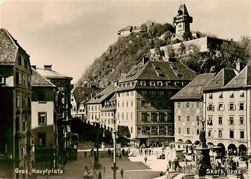 AK / Ansichtskarte  Graz__Steiermark_AT Hauptplatz 