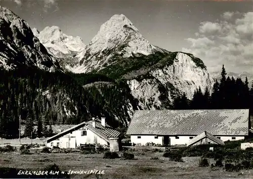 AK / Ansichtskarte  Ehrwalderalm_1500m_Ehrwald_Tirol_AT mit Sonnenspitze 