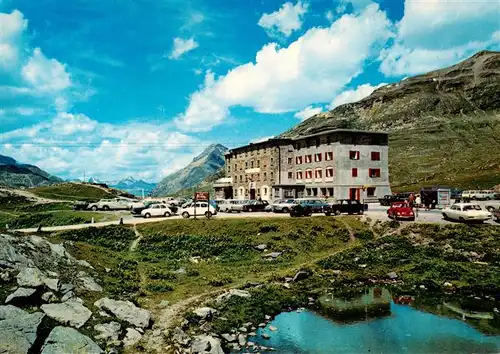 AK / Ansichtskarte  Berninapass Hotel Bernina Hospiz Berninapass