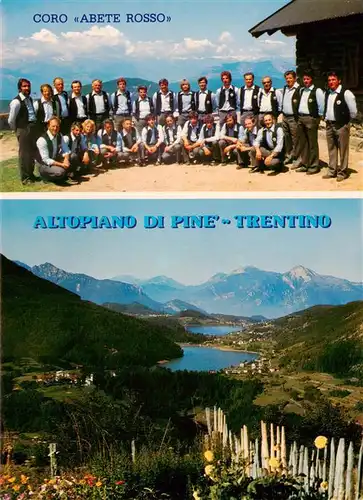 AK / Ansichtskarte  Trento_Trient_Trentino-Alto Adige_IT Coro Abete Rosso Altopiand di Pine Trentino 