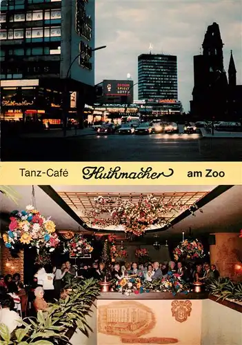 AK / Ansichtskarte 73882090 Berlin Tanz Cafe Huthmacher Am Zoo Berlin