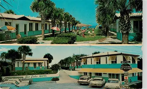 AK / Ansichtskarte  Daytona_Beach_Florida_USA Sea Echo Motel 