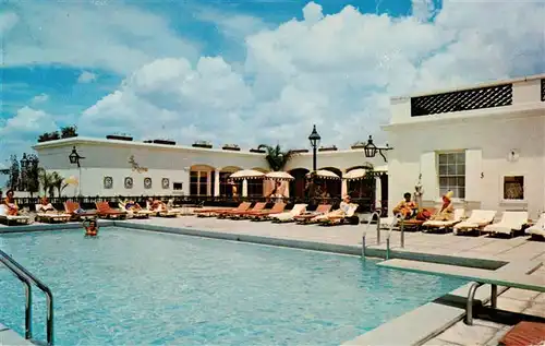 AK / Ansichtskarte  New_Orleans_Louisiana_USA Rooftop Pool Royal Orleans Hotel 