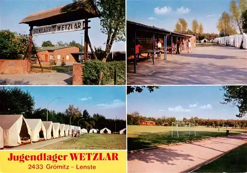AK / Ansichtskarte 73882175 Lenste_Holstein_Groemitz Jugendlager Wetzlar Sportplatz 