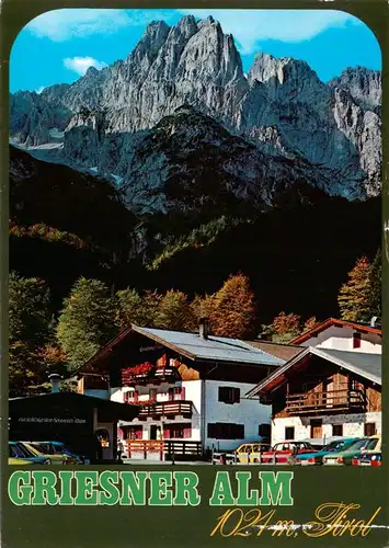 AK / Ansichtskarte  Griesneralm_1024m_Kirchdorf_Tirol_AT Unterkunftshaus Wilder Kaiser 