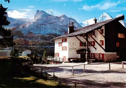 AK / Ansichtskarte  Dolomiti__Dolomiten_IT Rifugio Castiglioni alla Marmolada 