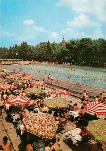 AK / Ansichtskarte  Budapest_HU Margareteninsel Palatinus Strandbad 