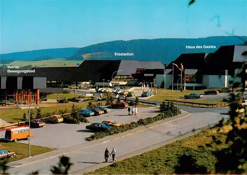 AK / Ansichtskarte  Willingen_Sauerland Therap Bewegungsbad Eisstadion Haus des Gastes Willingen_Sauerland