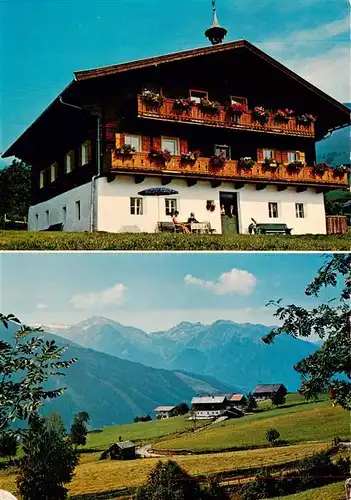 AK / Ansichtskarte 73882244 Mittersill_Oberpinzgau_AT Pension Franzahof Panorama Alpen 