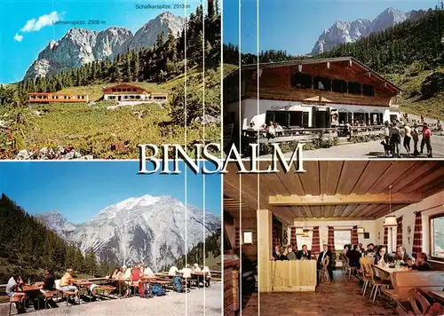 AK / Ansichtskarte  Stans_Tirol_AT Alpengasthof Binsalm 