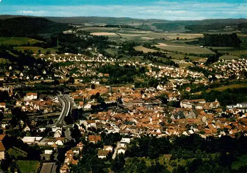 AK / Ansichtskarte  Rotenburg_Fulda Fliegeraufnahme Rotenburg Fulda