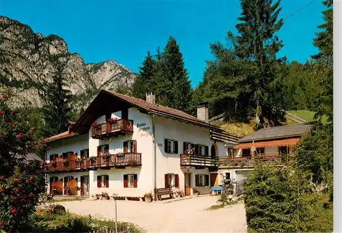 AK / Ansichtskarte  Tiers_Tires_Rosengarten_Trento_IT Pension Bergheim im Rosengartengebiet Dolomiten 