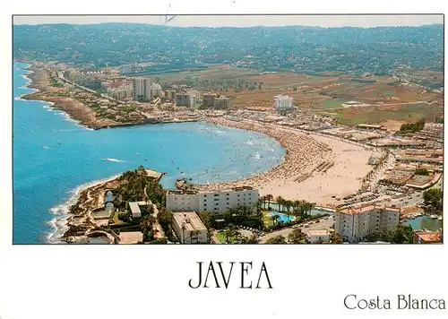 AK / Ansichtskarte  Javea_Costa_Blanca_ES Kuestenpanorama Strand 