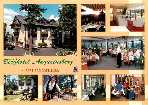 AK / Ansichtskarte  Bad_Gottleuba-Berggiesshuebel Berghotel Augustusberg Restaurant Bad