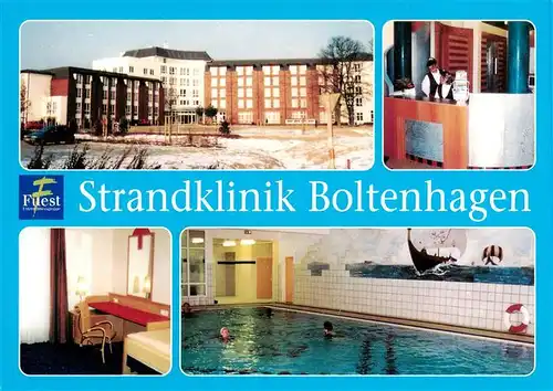 AK / Ansichtskarte  Boltenhagen_Ostseebad Strandklinik Seeheilbad Hallenbad Boltenhagen_Ostseebad