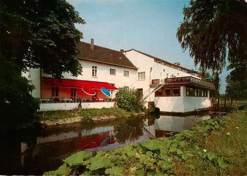 AK / Ansichtskarte 73882354 Born_Brueggen_Niederrhein Hotel Restaurant Borner Muehle 