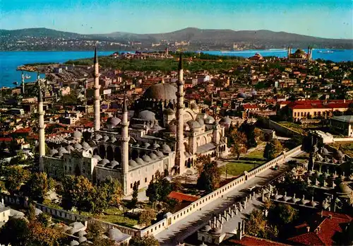 AK / Ansichtskarte 73882367 Istanbul_Constantinopel_TK Mosque of Sueleymaniye 