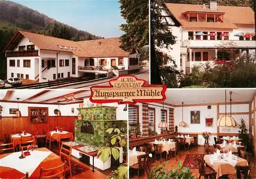AK / Ansichtskarte 73882382 Bad_Bergzabern Hotel Restaurant Augspurger Muehle Bad_Bergzabern