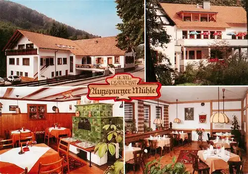 AK / Ansichtskarte  Bad_Bergzabern Hotel Restaurant Augspurger Muehle Bad_Bergzabern