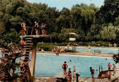 AK / Ansichtskarte  Bad_Oeynhausen Staedt Freibad Bad_Oeynhausen